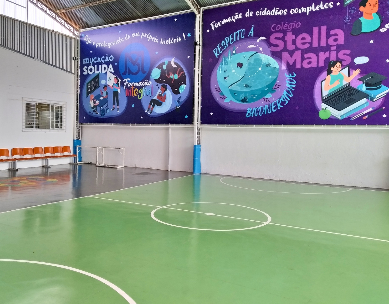 Sala de aula do Ensino Médio do Colégio Stella Maris